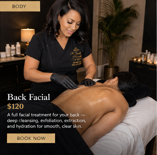 Back Facial — A Touch of Nicole