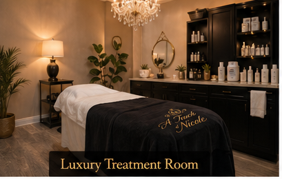Dermaplaning facial treatment